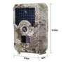 Fotocamera da caccia HD invisibile con visione notturna 120°