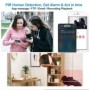 Mini Telecamera WiFi Full HD con Audio e Rilevamento Smart
