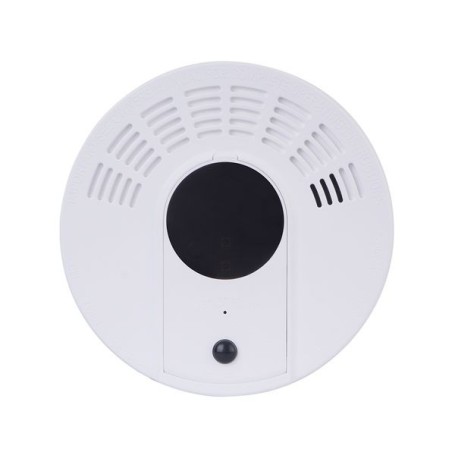 Rilevatore di Fumo Spia con Telecamera HD, Audio e WiFi