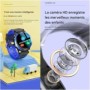 Smartwatch Turchese 4G con GPS, SOS e Zona Sicura Integrata